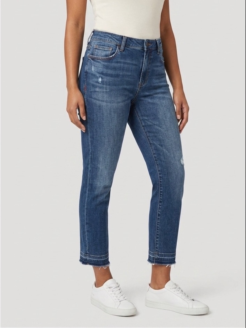 Warp + Weft Lafayette Cropped Jeans